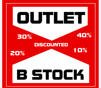 Outlet and B-Stock. What is that? What to expect?