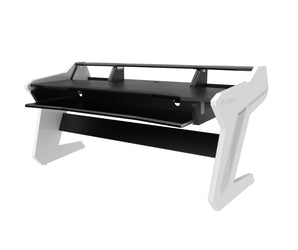 Commander V2 Desk with Keyboard pullout option Black