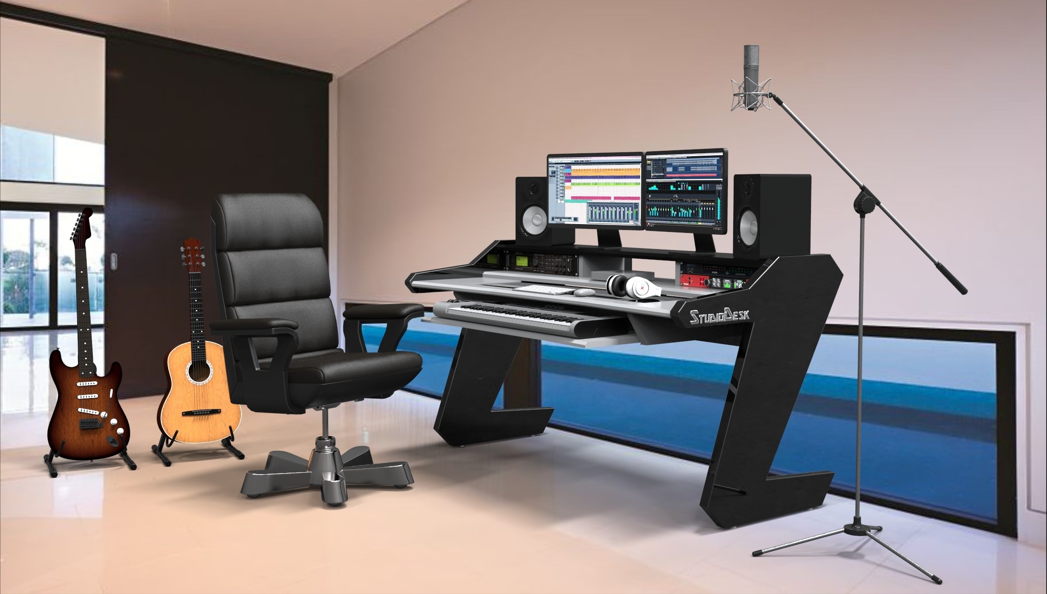 Music Studio Desks The Desk You Deserve Studiodesk Koper