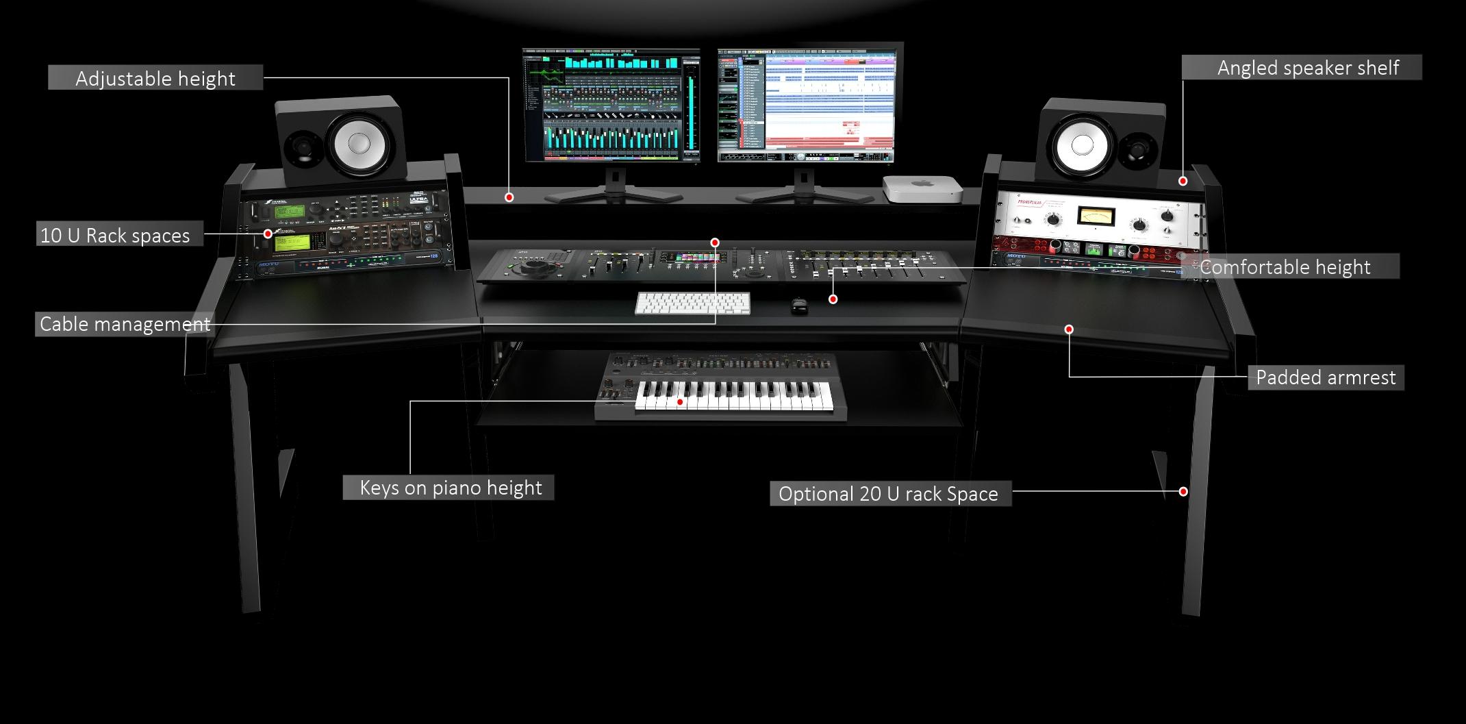 Pro Line Classic Studio Desk | The Desk you Deserve-StudioDesk | Koper