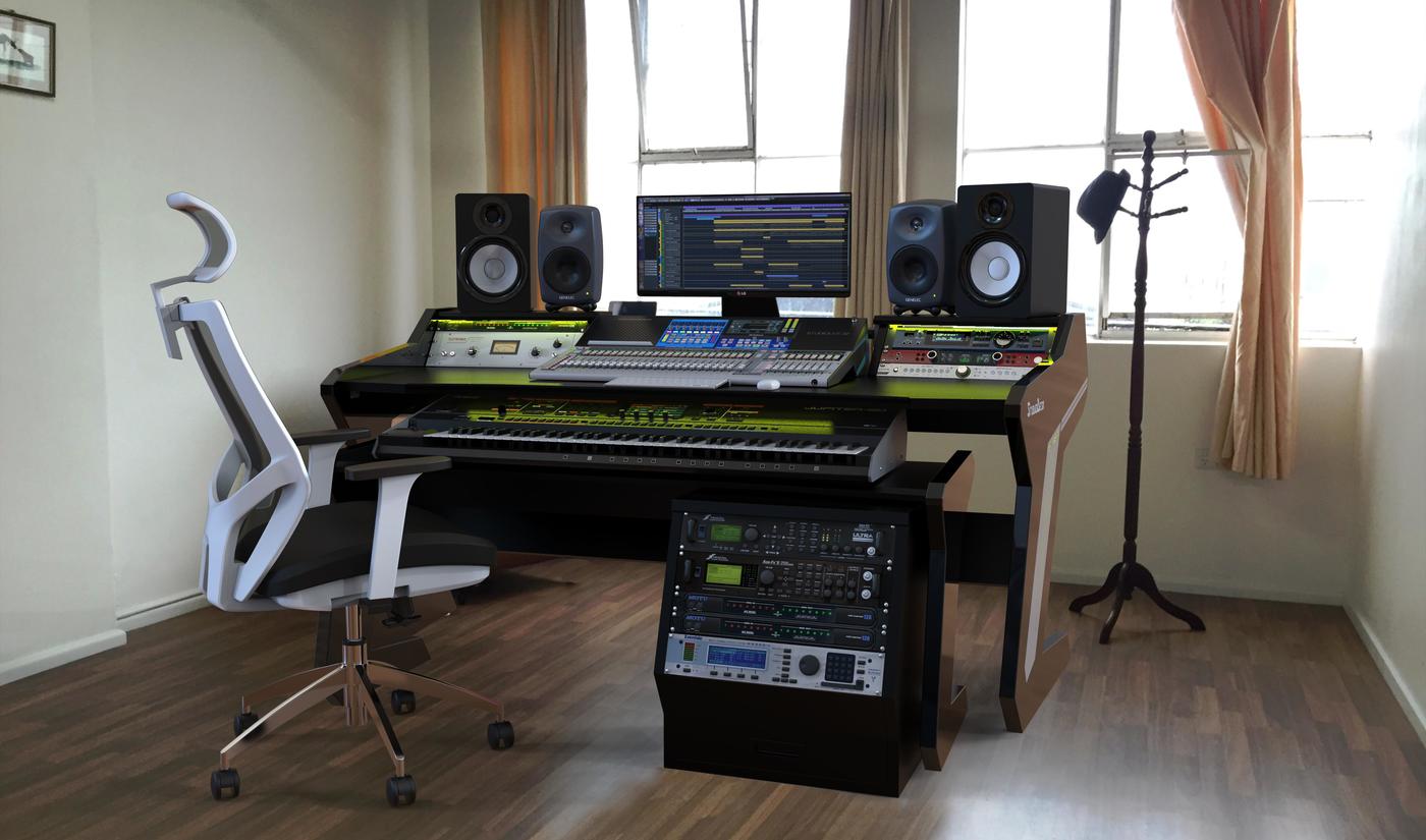 Recording Desk Is Important Studiodesk Workstation Furniture